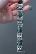 Green Onyx Mexico & Sterling