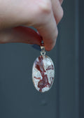 Crazy Lace Agate Sterling Silver Pendant