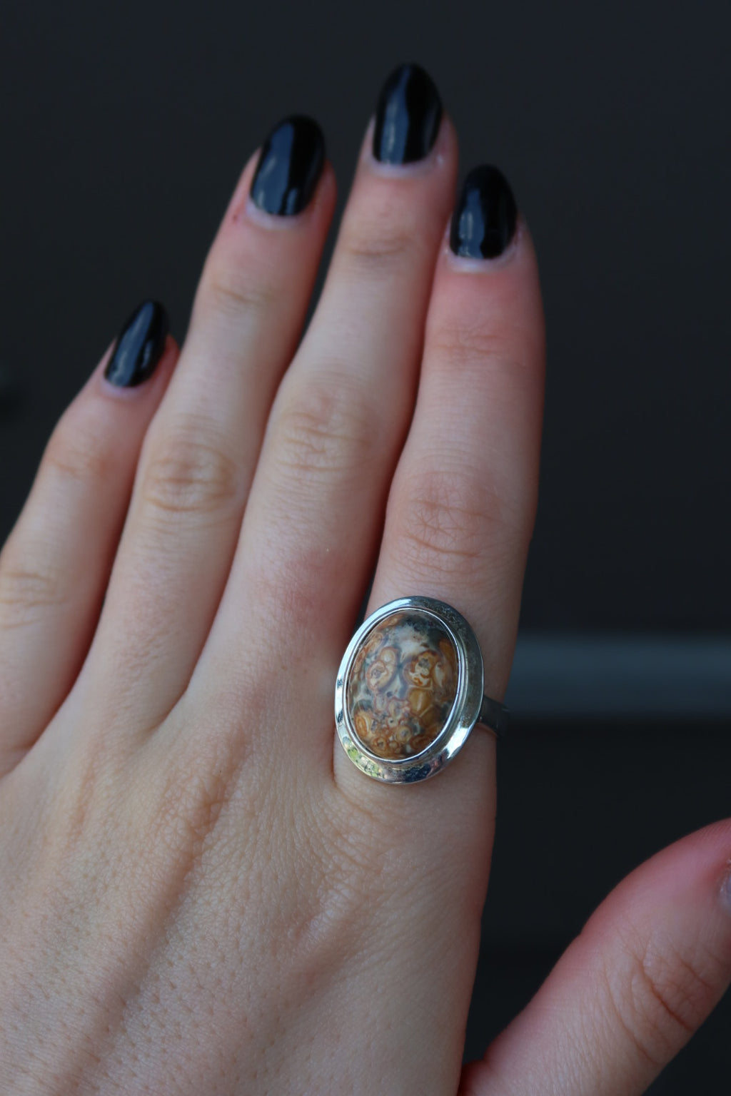 Jasper Sterling Ring