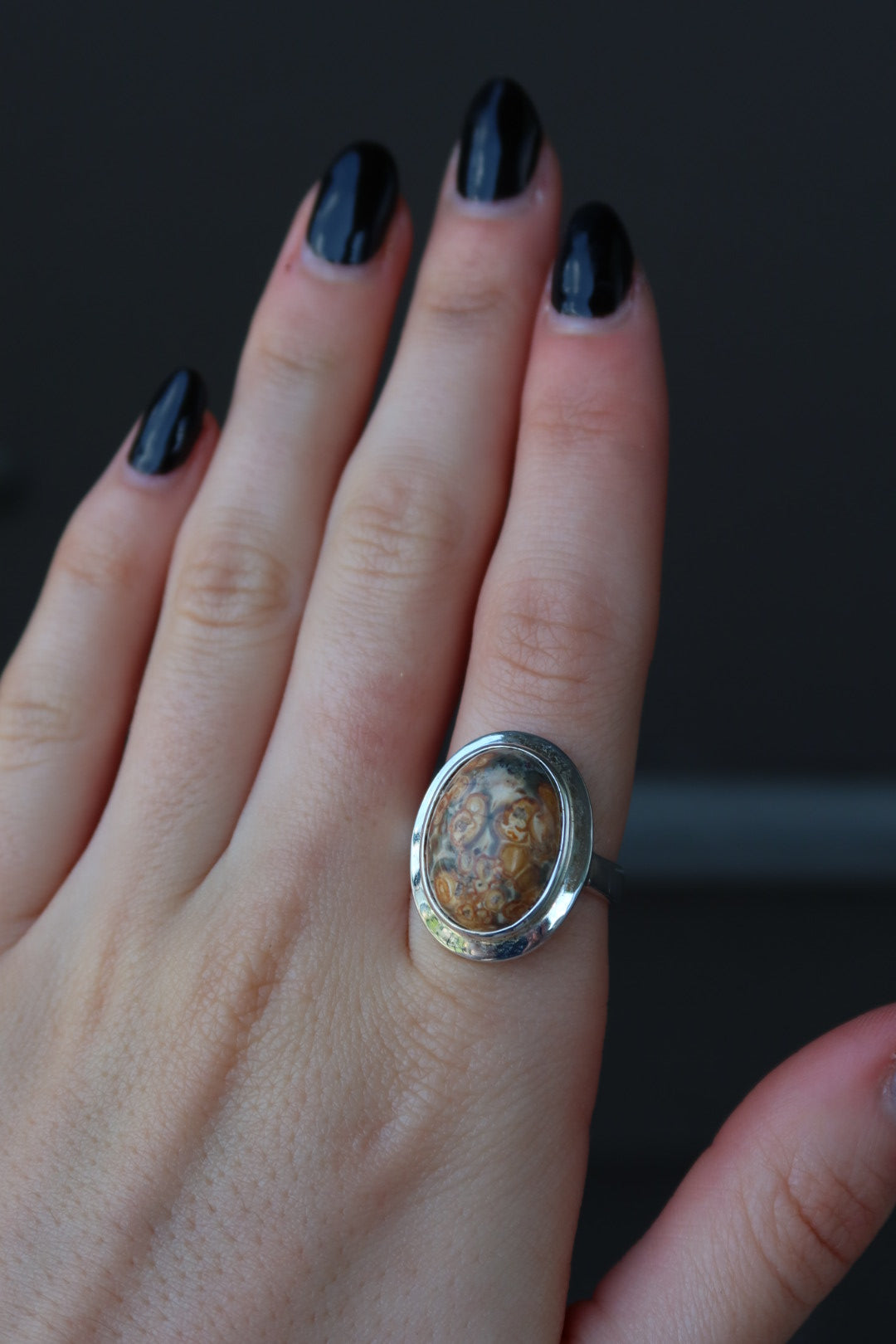 Jasper Sterling Ring