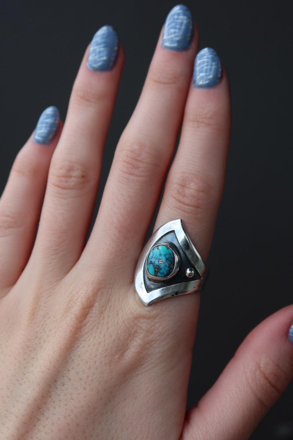 Turquoise Sterling Ring Native
