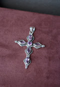Amethyst Cross Pendant