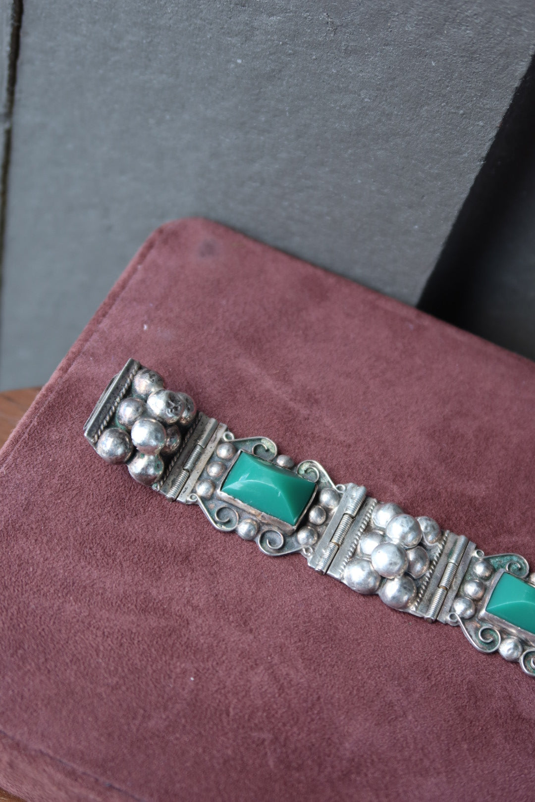 Green Onyx Mexico & Sterling