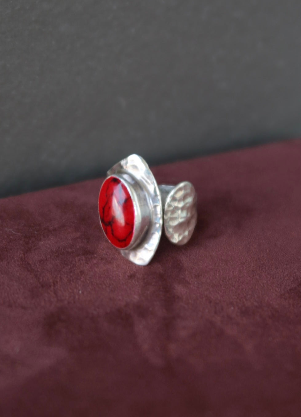 Red Jasper Ring