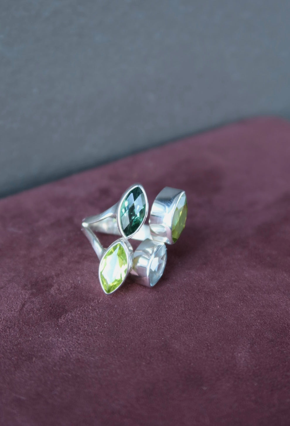 Multi Stone Combo Ring