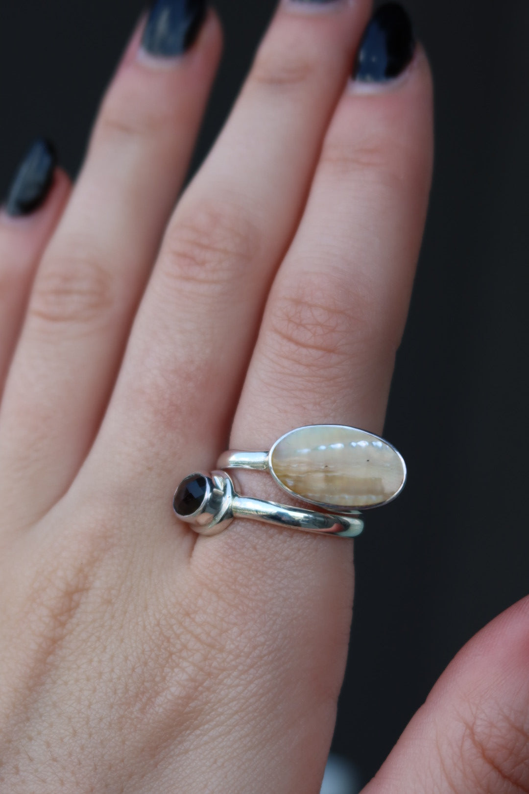 Sparkling Shell Ring