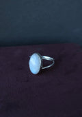 Moonstone Sterling Ring Size 10.5