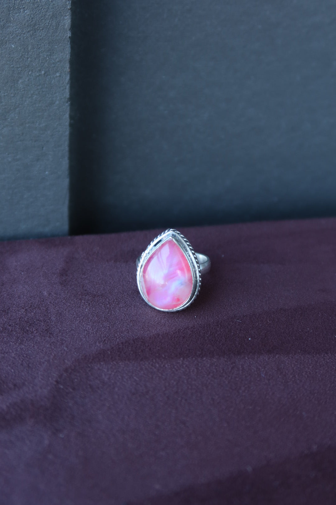 Pink Opal Ring Size 7