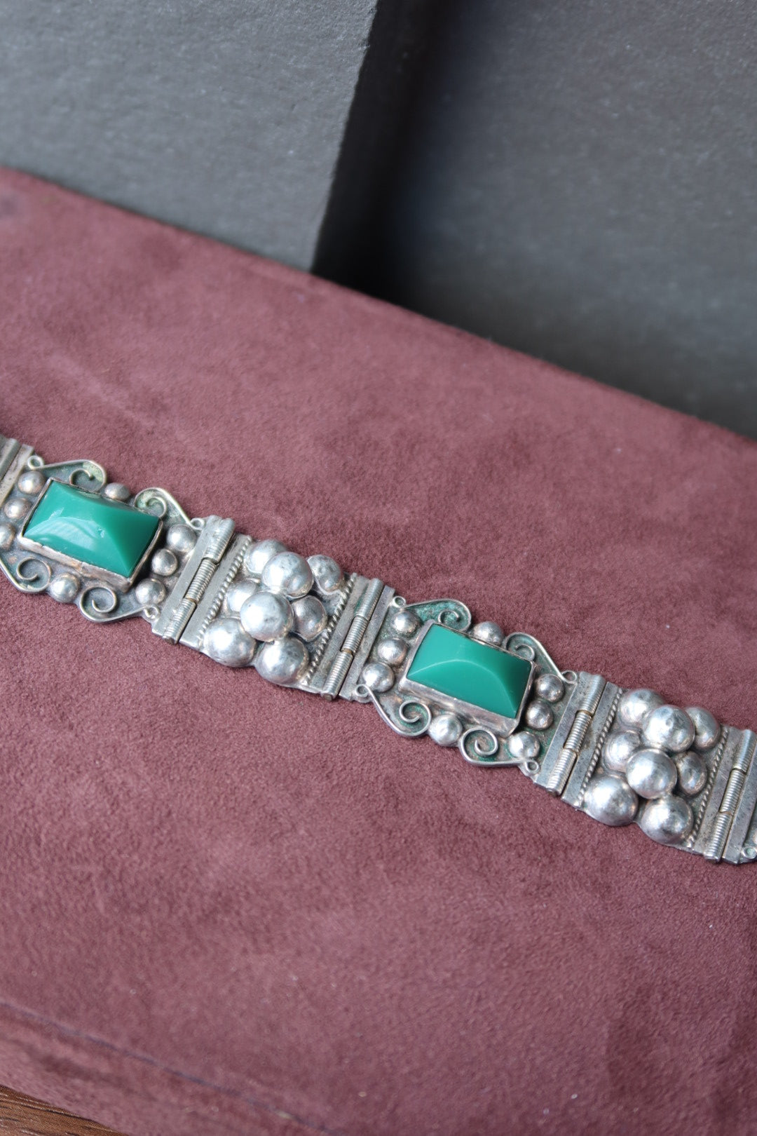 Green Onyx Mexico & Sterling