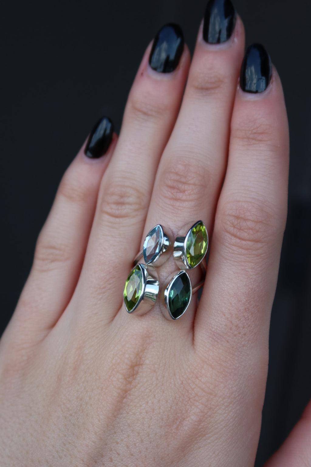 Multi Stone Combo Ring