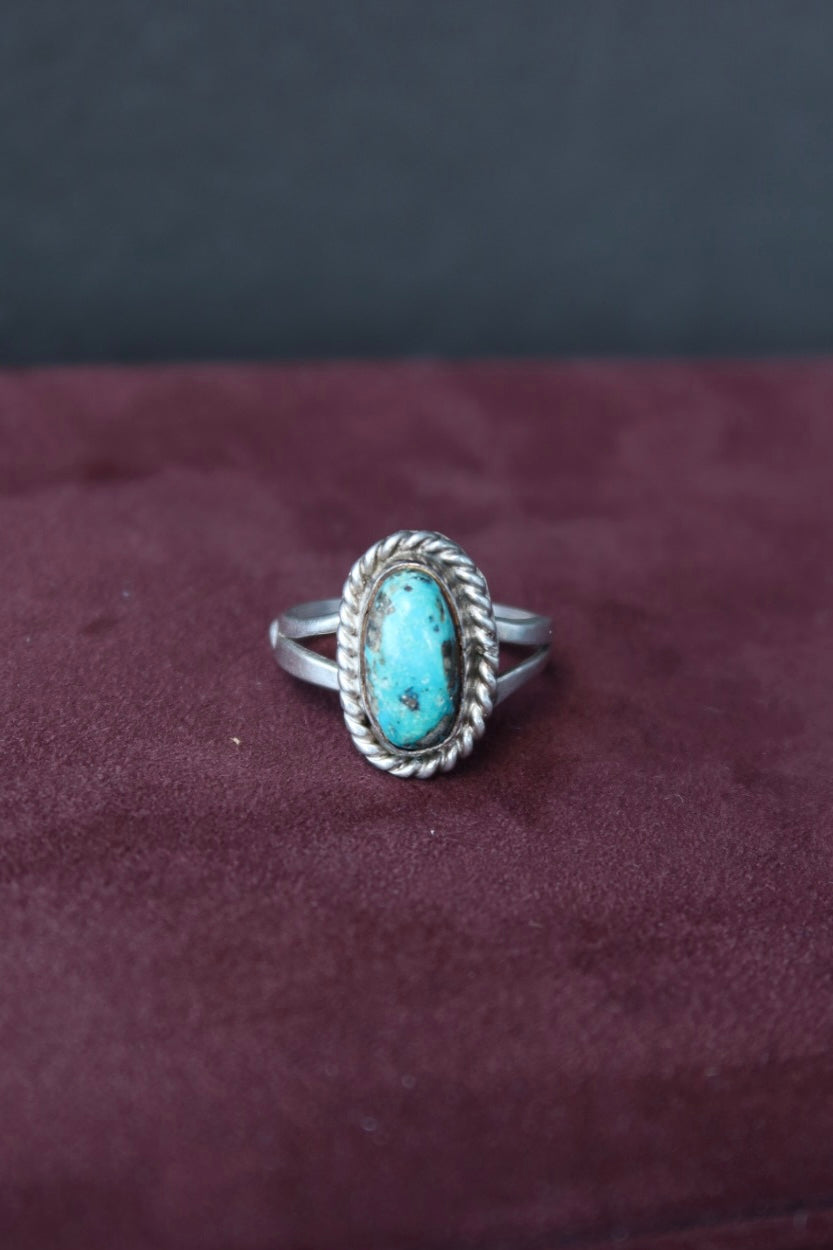 Native Turquoise Vintage Ring Sz 7