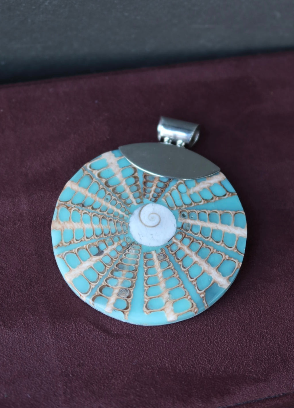 Shell Slice Pendant