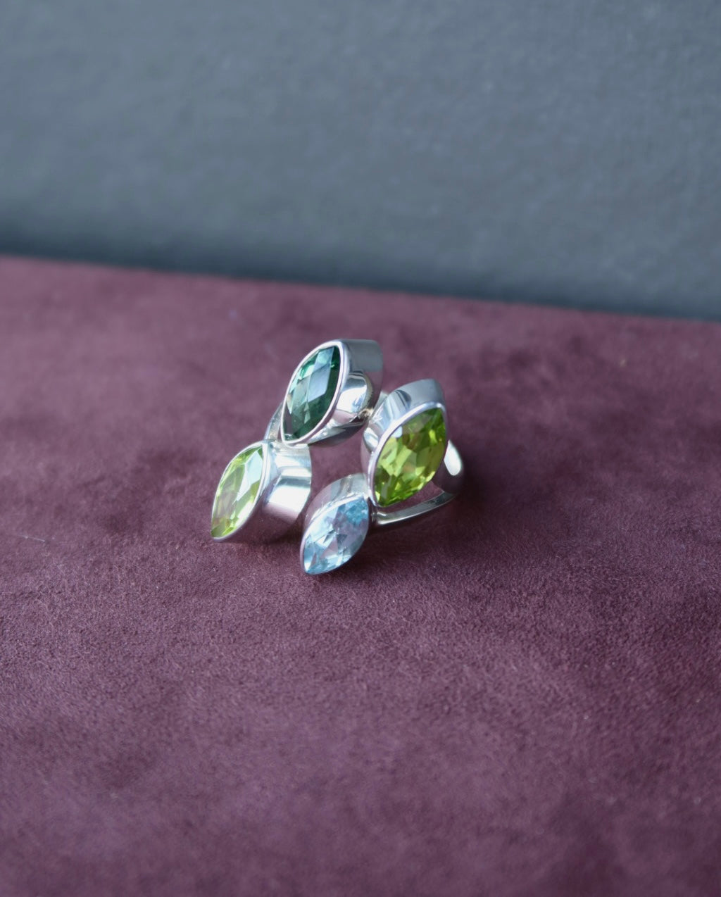 Multi Stone Combo Ring