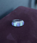Multi Color Inlay Ring Size 8