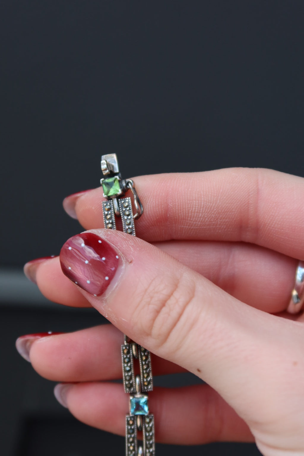 Multi Gemstone Tennis Bracelet