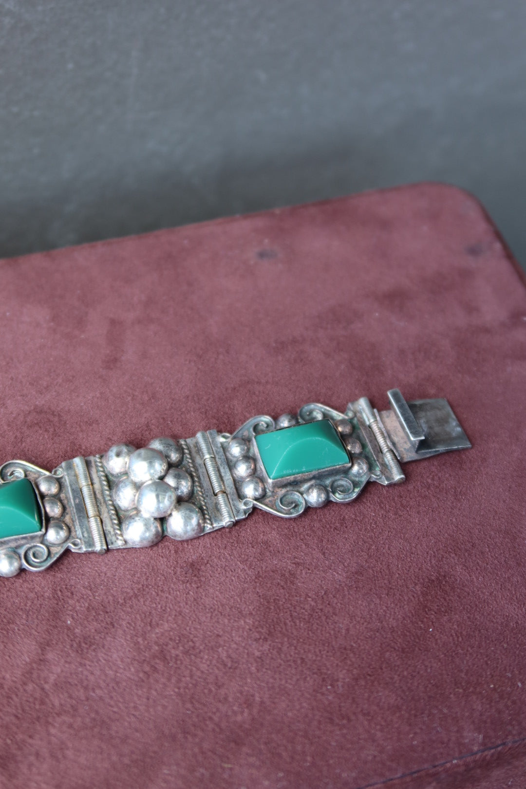 Green Onyx Mexico & Sterling