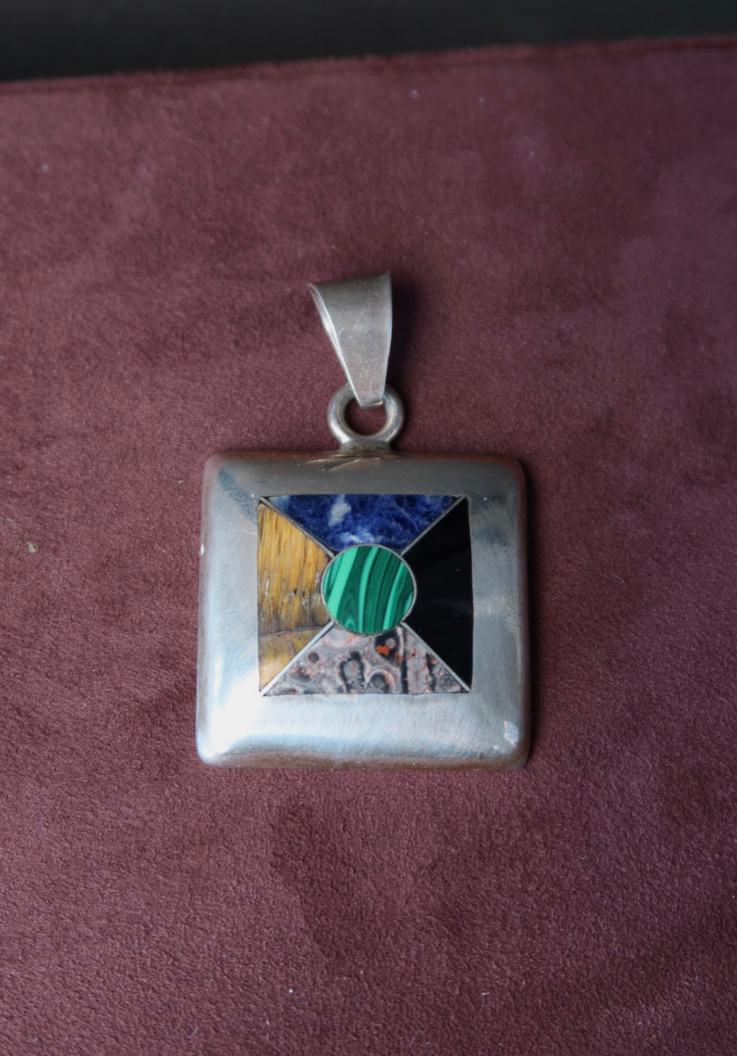 Southwestern Square 925 Pendant