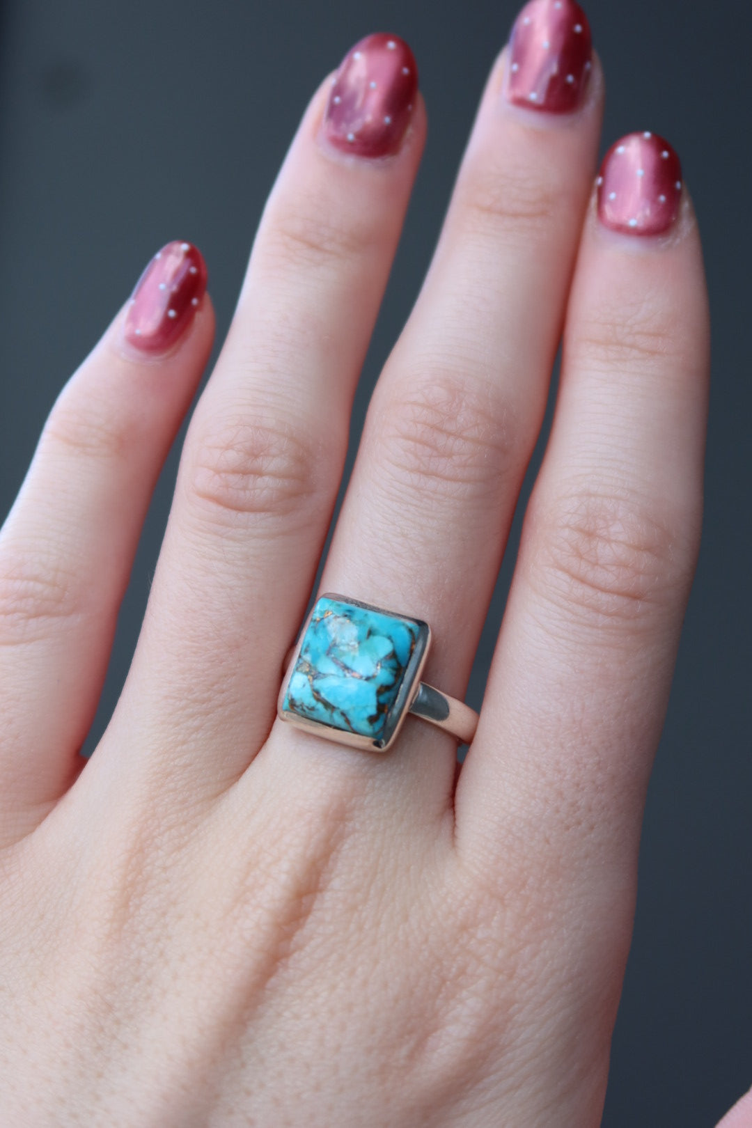 Turquoise Sterling Ring