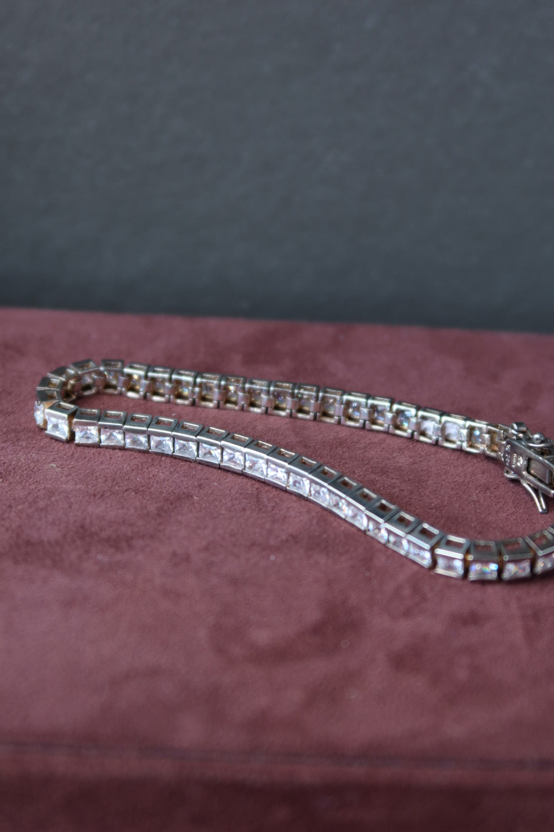 Bezel Tennis Bracelet