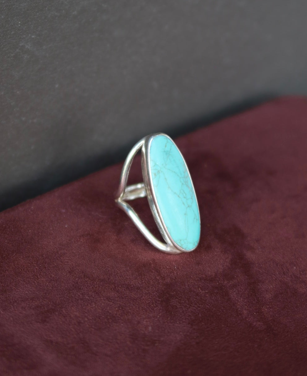 Long Turquoise Ring