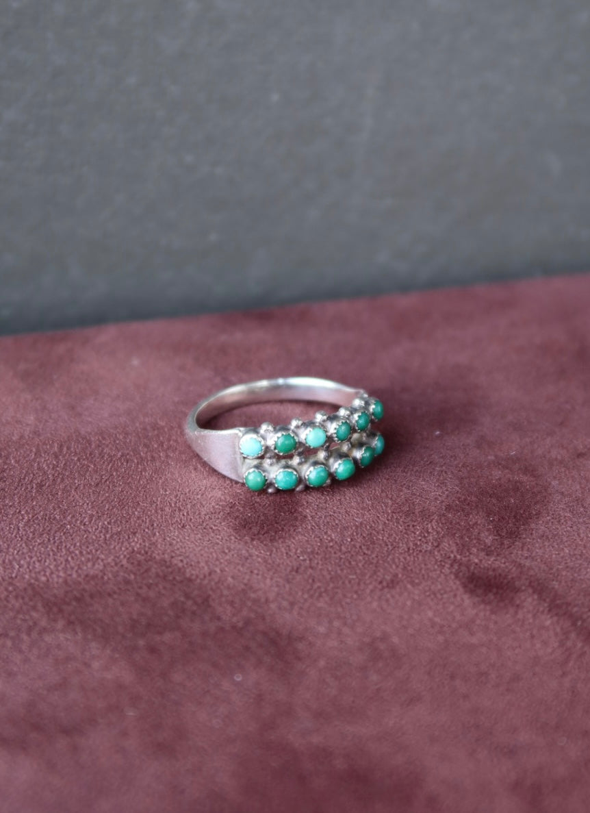 Vintage Navajo Turquoise Ring