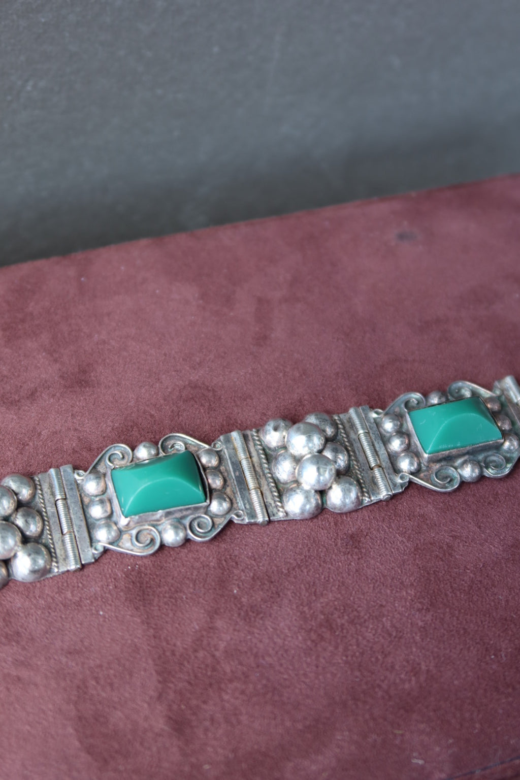 Green Onyx Mexico & Sterling