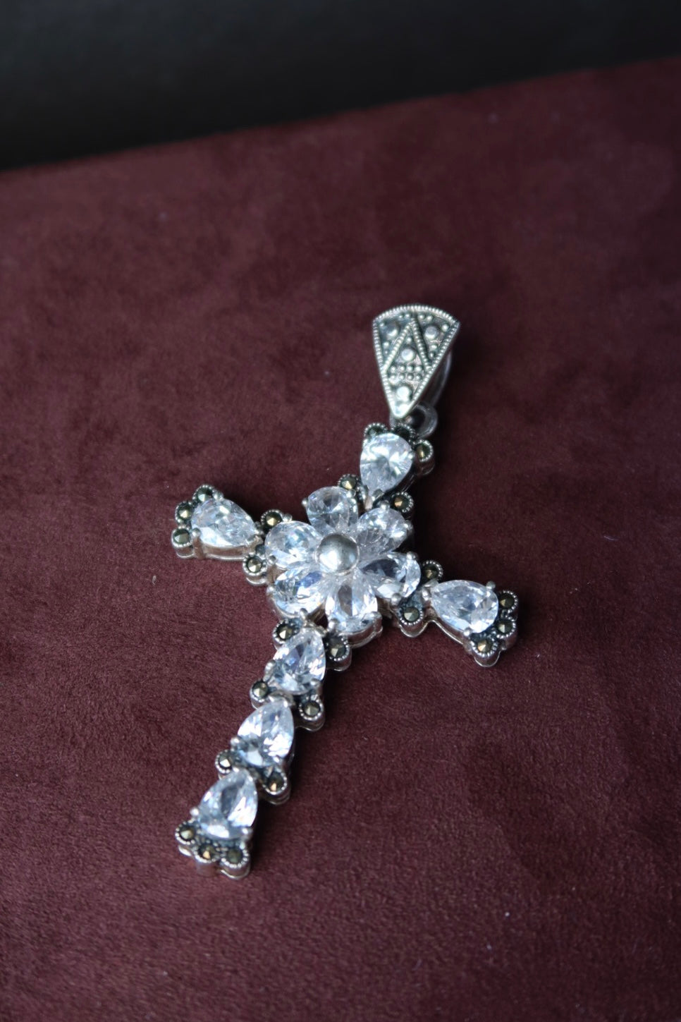 Antique CZ Pendant