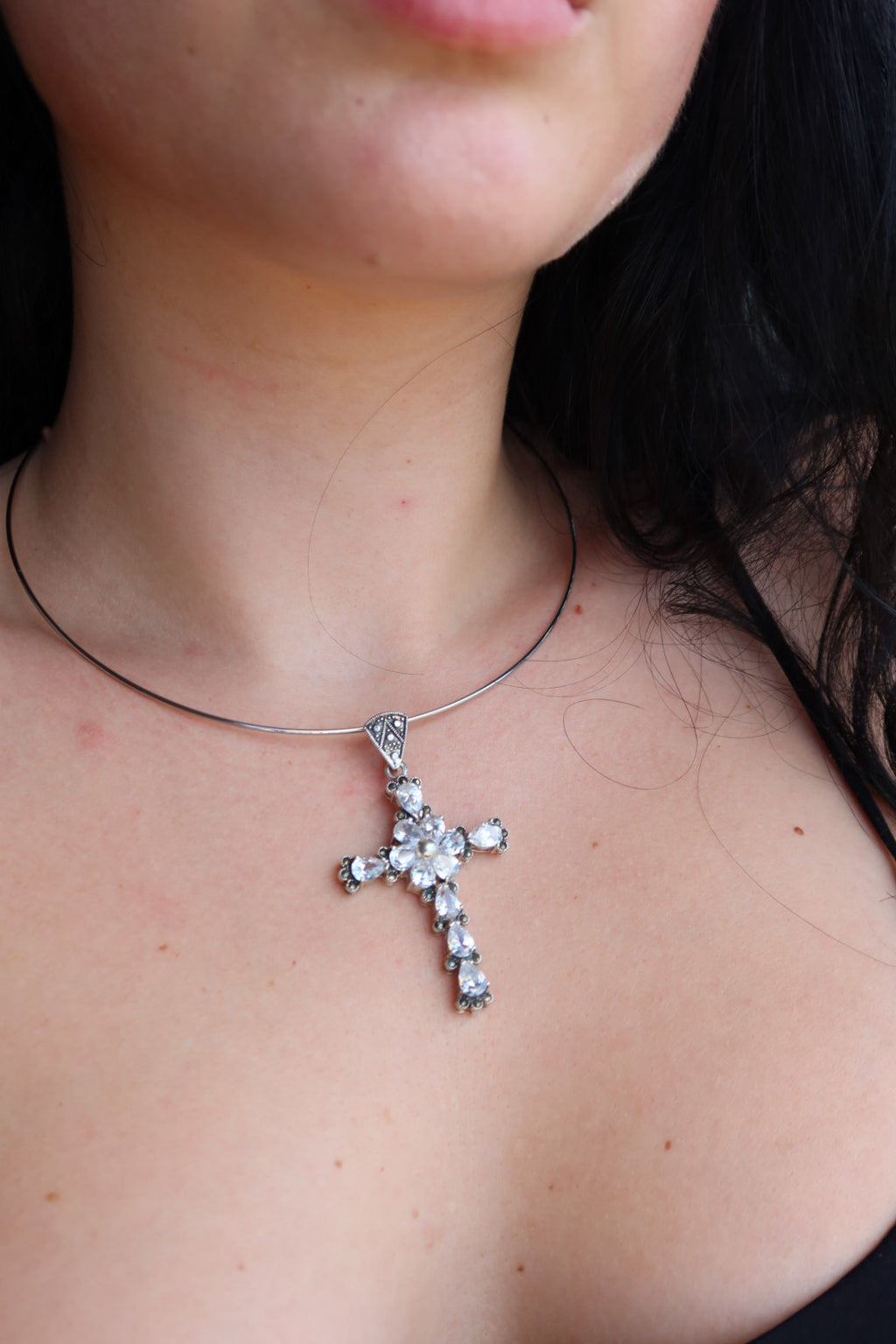 Antique CZ Pendant