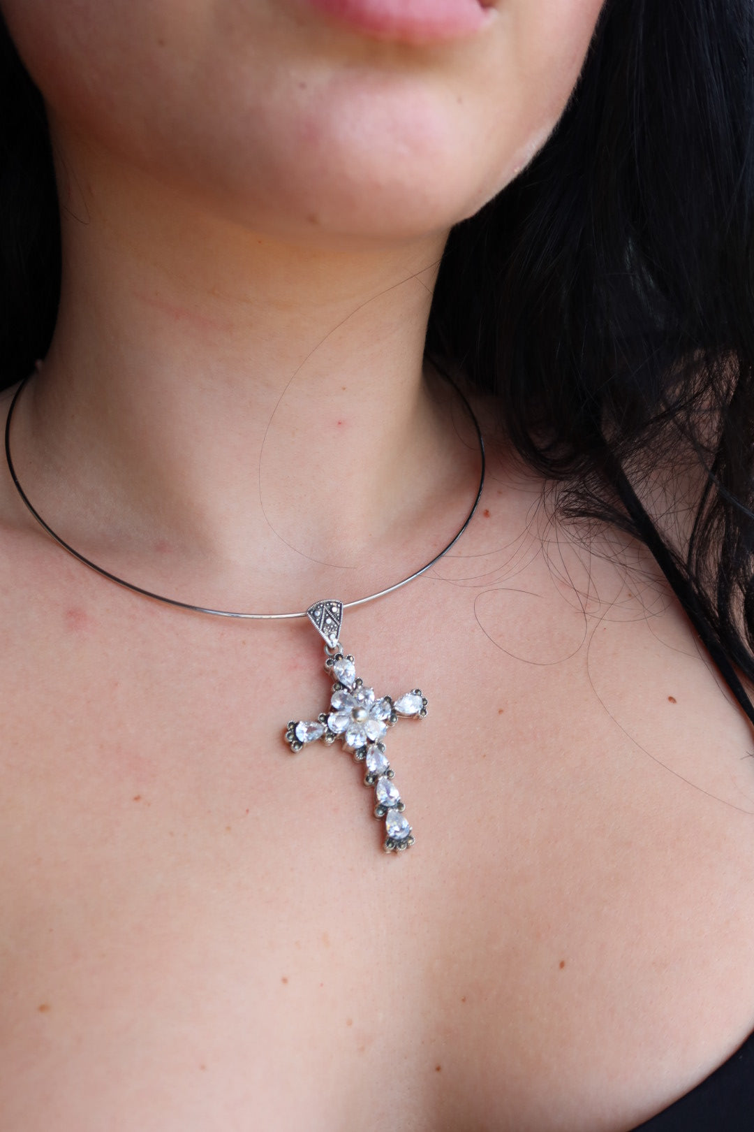 Antique CZ Pendant