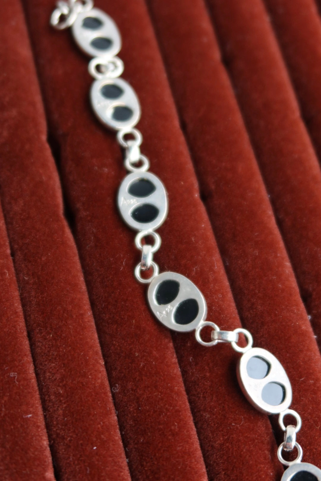 Onyx Bracelet Sterling Silver