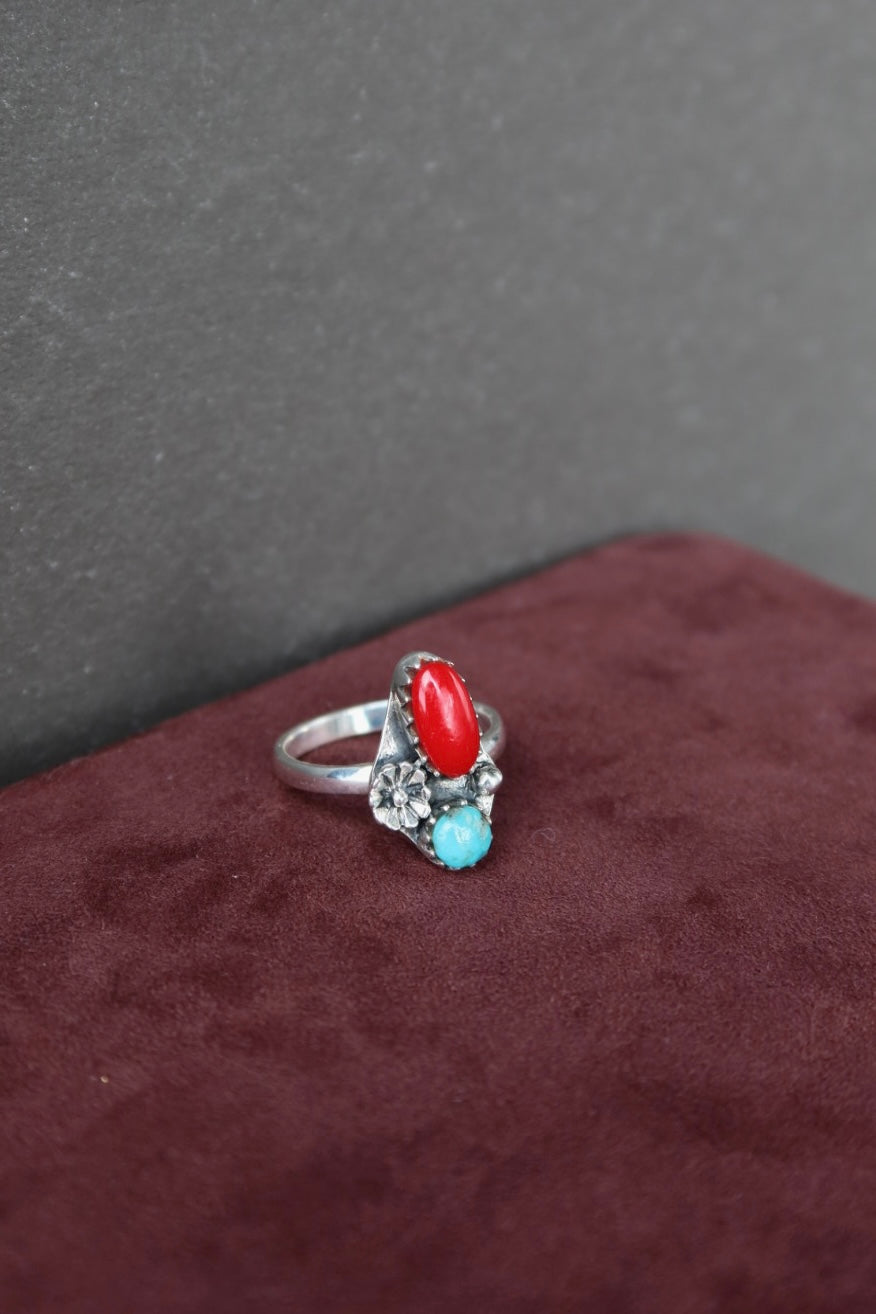 Genuine Turquoise Sterling Ring