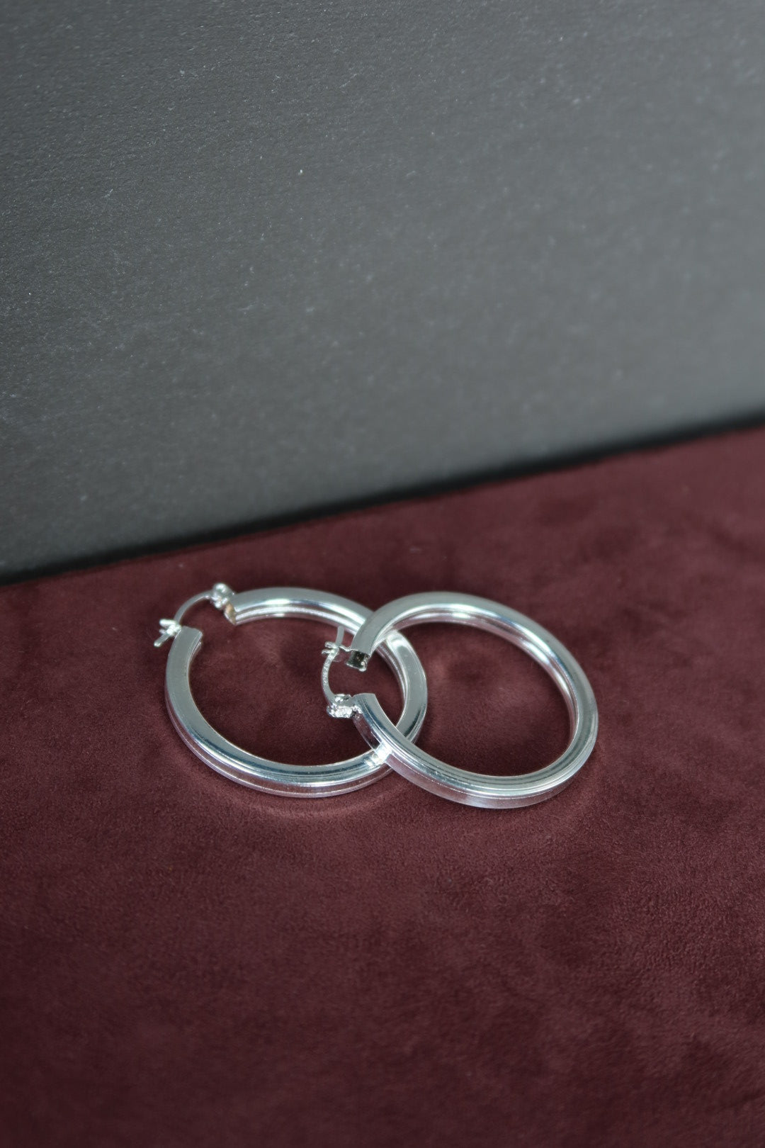 Sterling Silver Hoops