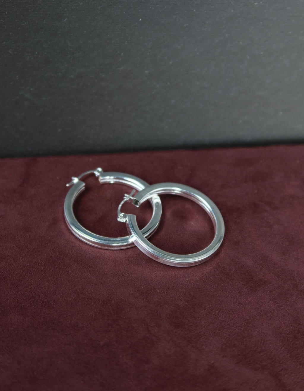 Sterling Silver Hoops