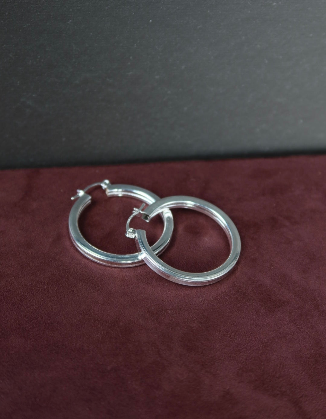 Sterling Silver Hoops