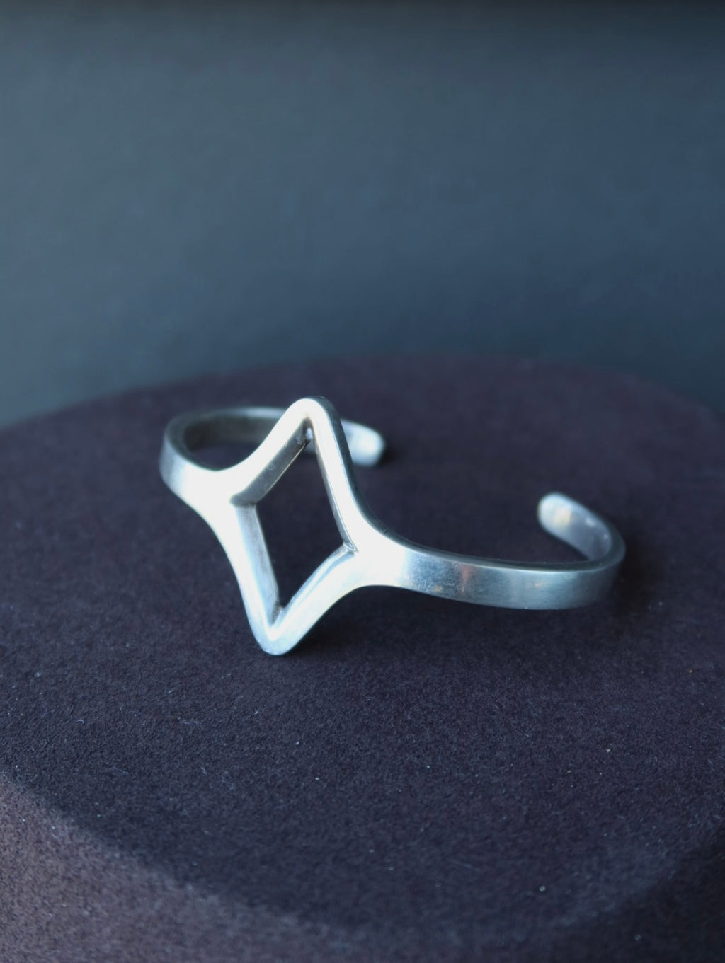 Geometric Sterling Silver Cuff