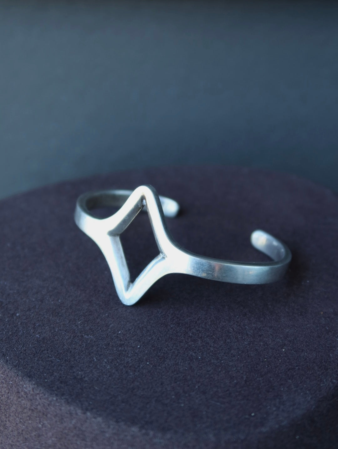 Geometric Sterling Silver Cuff