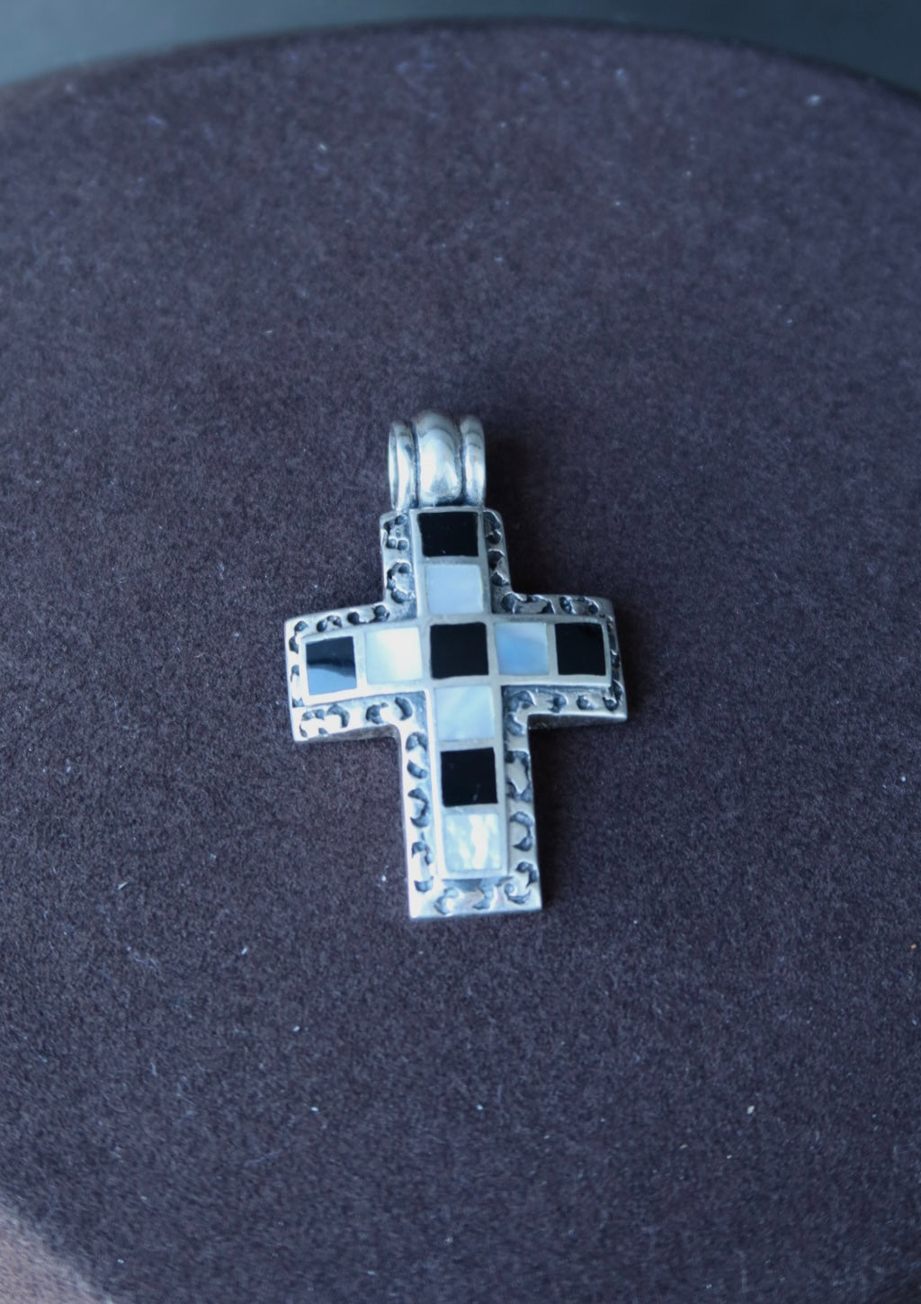 Checkered Vintage Pendant